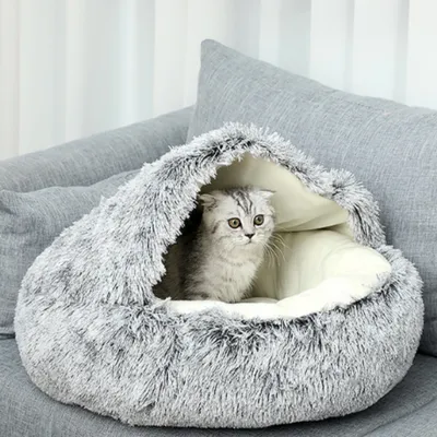 Zoomtopia Lit semi - fermé pour chat et chien