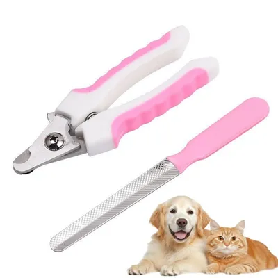 Zoomtopia - Coupe-Ongles avec Lime pour Chien et Chat