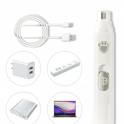 Zoomtopia Limeur à Ongles Électrique pour Chats et Chiens