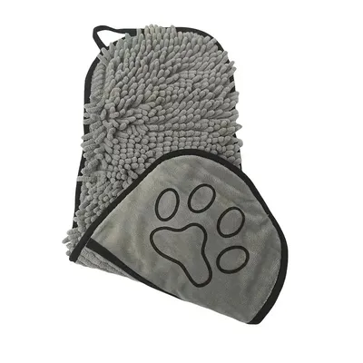 Zoomtopia Serviette en microfibre pour chien