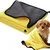 Zoomtopia 2 PCS Serviette en Microfibre Haute Absorption pour Chien