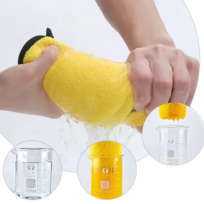 Zoomtopia 2 PCS Serviette en Microfibre Haute Absorption pour Chien