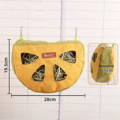 Zoomtopia Sac à foin pour petits animaux