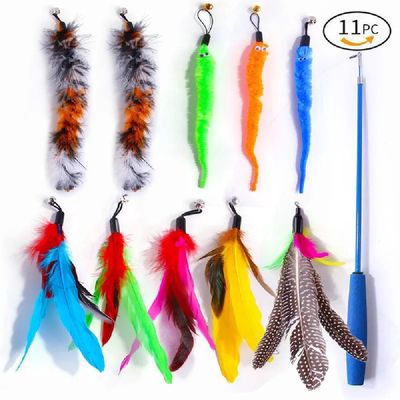 Zoomtopia Jouet à Plumes pour Chats [11 PCS]