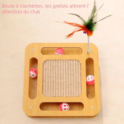 Zoomtopia Jouet interactif pour chat avec griffoir