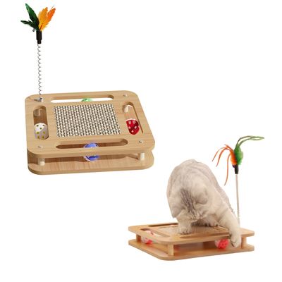 Zoomtopia Jouet interactif pour chat avec griffoir