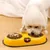 Zoomtopia Gamelle pour chien en acier inoxydable Yellow Bear