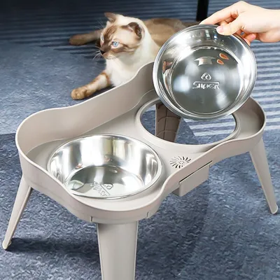 Zoomtopia Bol en acier inoxydable pour chat et chien