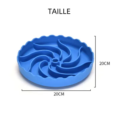 Zoomtopia Gamelle anti  glouton pour chien et chat