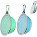 Zoomtopia Gamelle pliable en silicone pour chien et chat 2 Pièces