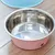 Zoomtopia Gamelle en acier inoxydable pour chien et chat
