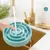 Zoomtopia Mangeoire anti glouton pour chien et chat