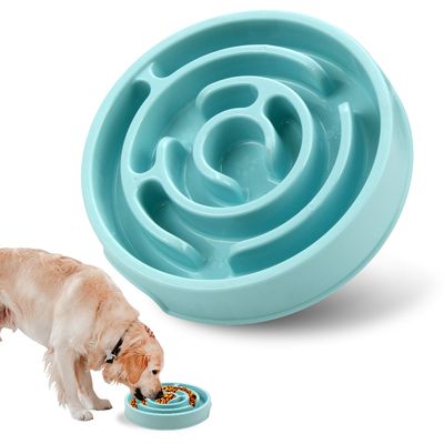Zoomtopia Mangeoire anti glouton pour chien et chat