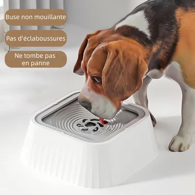 Zoomtopia Gamelle d'eau anti-déversement pour chien