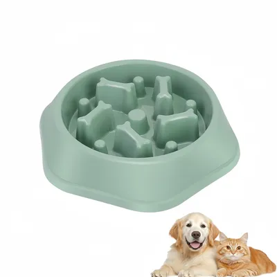 Zoomtopia Gamelle à alimentation lente pour chien 19×20.5CM