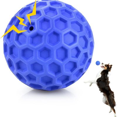 Zoomtopia Balle pour chien en nid d'abeille 8CM