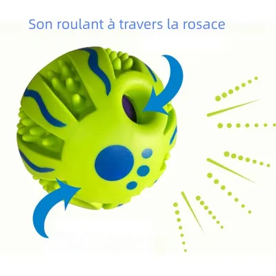 Zoomtopia Balle à mâcher interactive pour chien