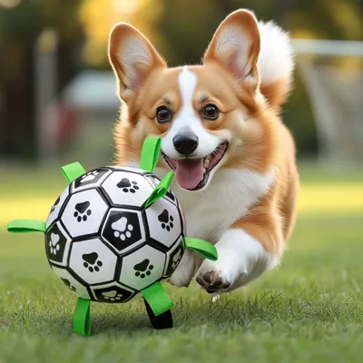 Zoomtopia Ballon de football pour chien