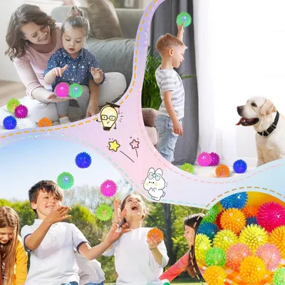 Zoomtopia 5 balles lumineuses pour chien