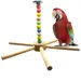 Zoomtopia Jouet perchoir rotatif pour oiseaux