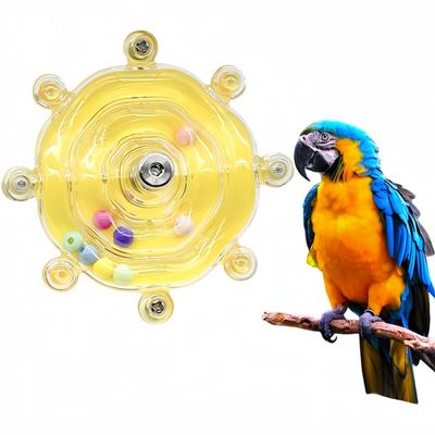 Zoomtopia Jouet à mâcher pour oiseaux en roue rotative