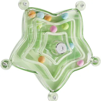 Zoomtopia Jouet pour oiseaux à mâcher en roue tournante forme d'étoile