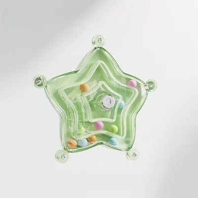 Zoomtopia Jouet pour oiseaux à mâcher en roue tournante forme d'étoile