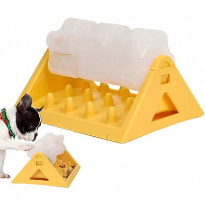 Zoomtopia Jouet alimentaire rotatif interactif pour chats et chiens