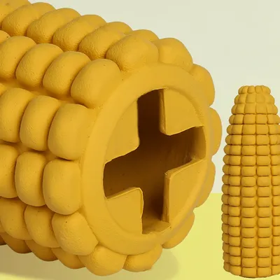 Zoomtopia Jouet en caoutchouc biosourcé pour chien