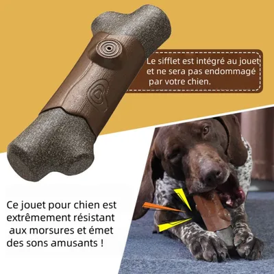 Zoomtopia Jouet pour chien avec son de branche