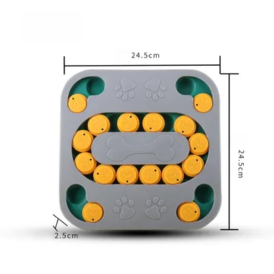 Zoomtopia Jouet mangeoire lente pour chien et chat
