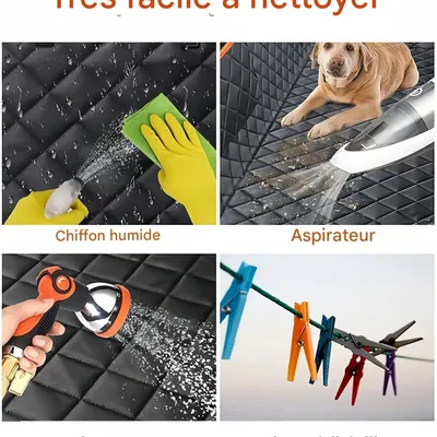 Zoomtopia Tapis de voiture pour animaux 147x137 cm