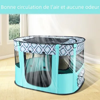 Zoomtopia Tente de clôture pliable pour animaux de compagnie