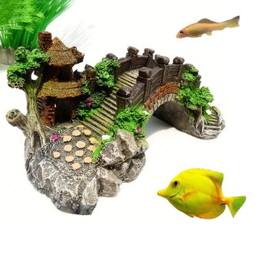 Zoomtopia Pont décoratif pour aquarium