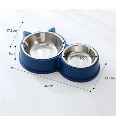 Zoomtopia Double gamelle pour chat