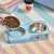 Zoomtopia Gamelle double pliable pour chien et chat