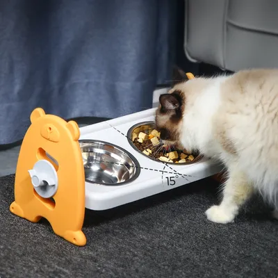 Zoomtopia Gamelles surélevées pour chats et chiens