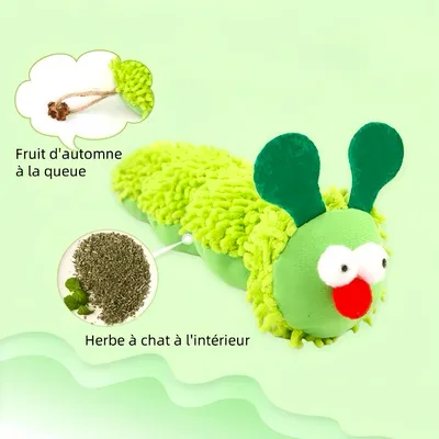 Zoomtopia Jouet pour chat chenille