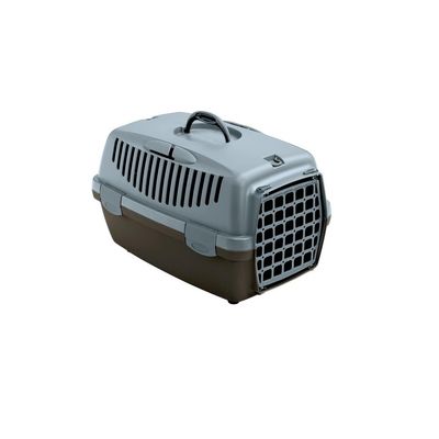 Stefanplast Box transport Gulliver 1 bleu/marron, 48X32X31cm