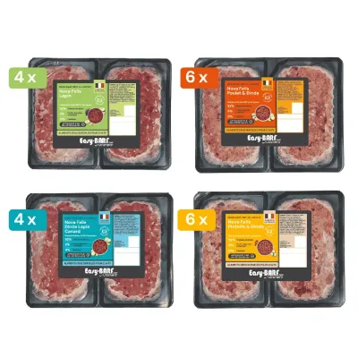 Menu BARF - Chrono'Box Felis 20x500g