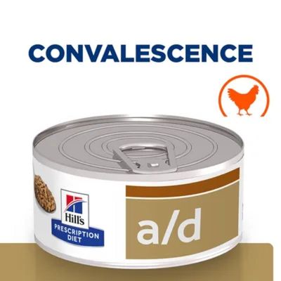 HILL'S - Hill's Prescription Diet A/D Nassfutter für Hunde und Katzen - 12