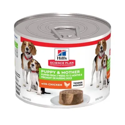 HILL'S - Science Plan Chien - Chiot Et Mother Mousse - 12*200g