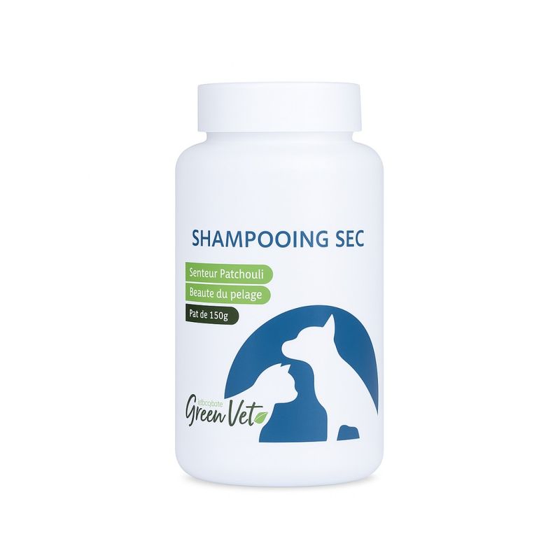 GREENVET - SHAMPOOING SEC CHIEN CHAT
