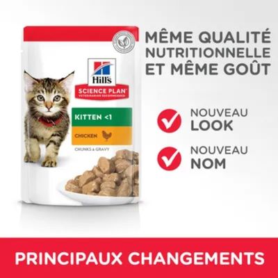 HILL'S - Hill's Kitten Huhn/Truthahn Wissenschaftsplan 24 x 85 g