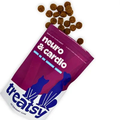 Treatsy - Complément Alimentaire Neuro & Cardio pour chien & chat Treatsy - Complément Alimentaire Neuro & Cardio pour chien & chat