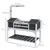 PawHut - Enclos Tortue 2 Niches: Toit Ouvrable, Lampe Réglable - Blanc Gris PawHut - Enclos Tortue 2 Niches: Toit Ouvrable, Lampe Réglable - Blanc Gris