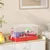 PawHut - Cage Hamster 2 Niveaux avec Accessoires H.27cm-Blanc Rouge PawHut - Cage Hamster 2 Niveaux avec Accessoires H.27cm-Blanc Rouge