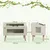 PawHut - Terrarium Scandinave-aérations, verre trempé-effet bois clair PawHut - Terrarium Scandinave-aérations, verre trempé-effet bois clair