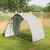 PawHut - Enclos poulailler chenil toit porte verrouillable H.220 cm - gris PawHut - Enclos poulailler chenil toit porte verrouillable H.220 cm - gris