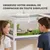 PawHut - Terrarium Tortue avec niche support lampe - bois gris blanc